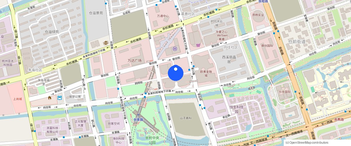 杭州唤智网络科技有限公司位置示意图
